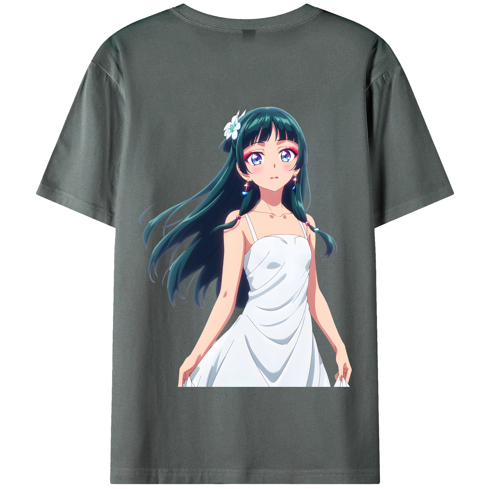 （画像用） 薬屋のひとりごと The Apothecary Diaries 綿100％半袖Tシャツ（背面プリント）